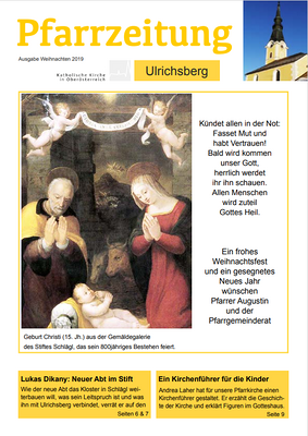 Pfarrzeitung Weihnachten 2019