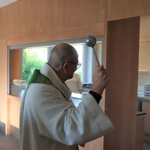 Knödelessen in St. Quirinus nach dem Erntedankfest