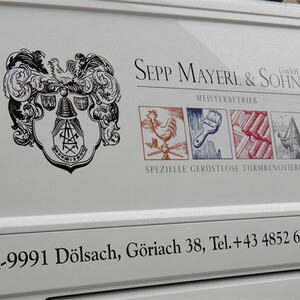 Kirchturmsanierung