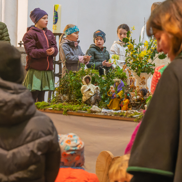 Familiengottesdienst zum Palmsonntag / Foto Haijes Palmsonntag in der Pfarre Kirchdorf an der Krems