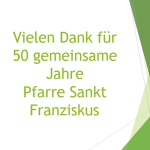 50 Jahre Pfarre
