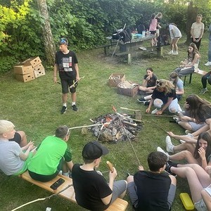 Wanderung mit Lagerfeuer