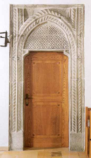 gotische Sakristeituer