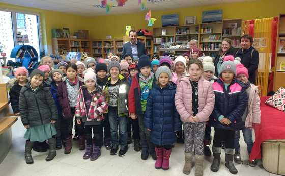 Lesepässe für SchulanfängerInnen überreicht