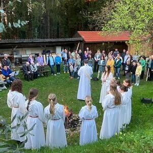 Osterfeuer im Klostergarten 2025