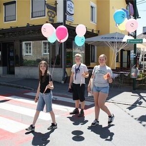 Luftballonstart