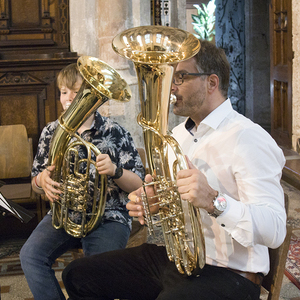Vater und Sohn