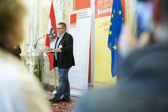 Franz Georg Brantner, Sprecher der 'Allianz für den freien Sonntag'
