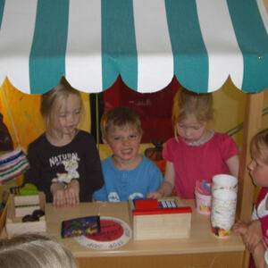 Kindergarten im Mai