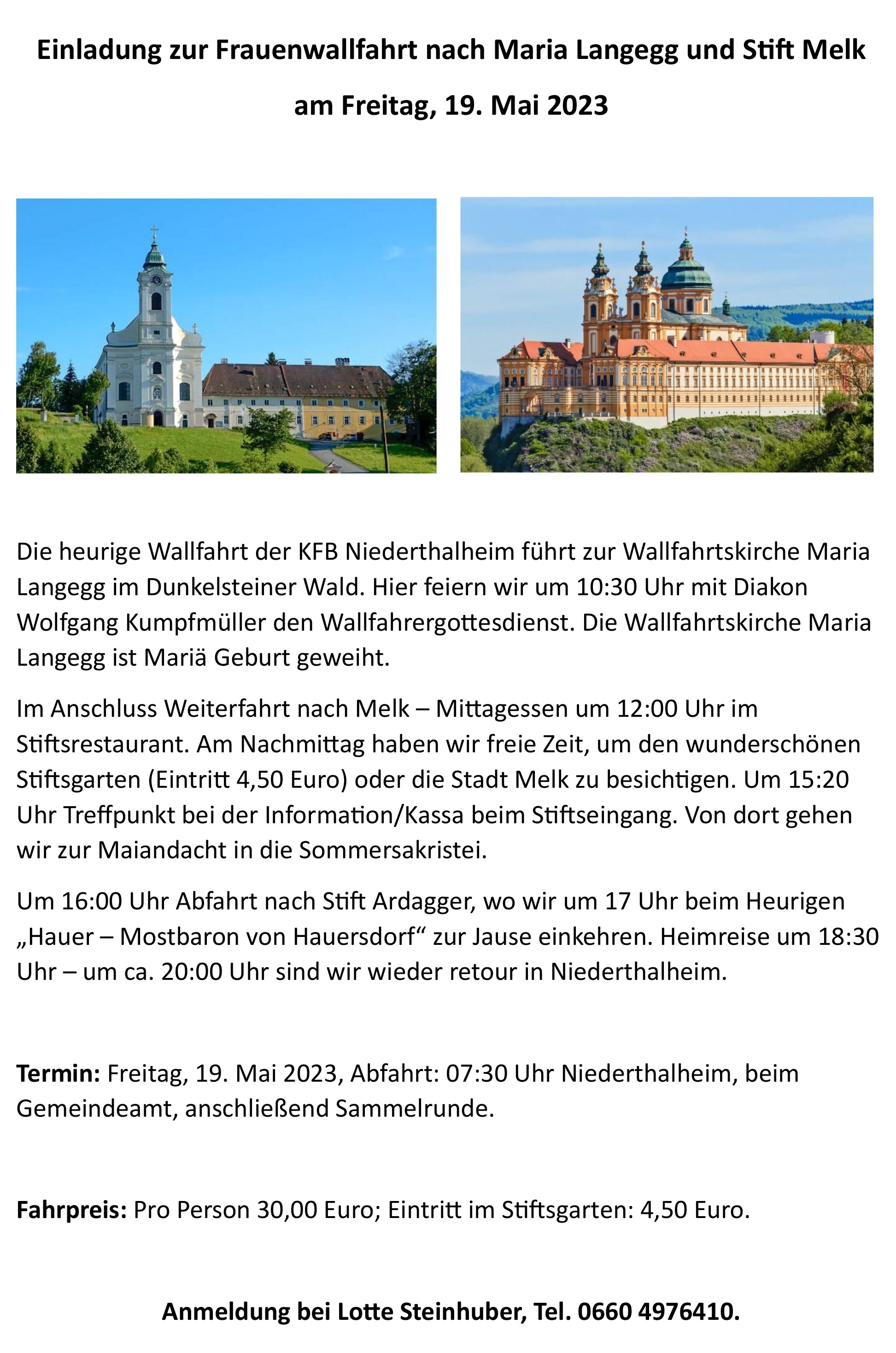 Einladung
