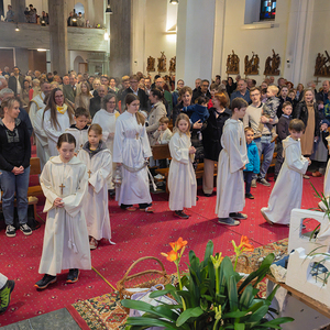Einzug zum Festgottesdienst